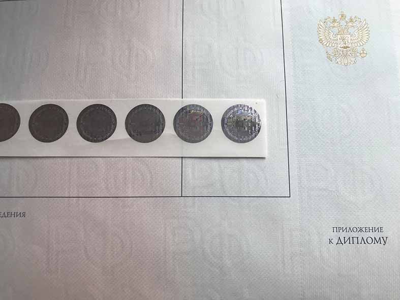 Настоящая голограмма для диплома иностранца (иностранного диплома)